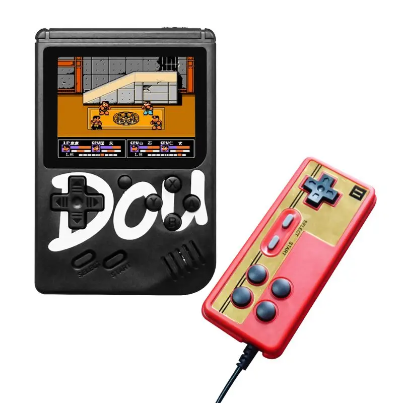 

850mAh Battery Vintage Mini Handheld Game Player Built-in 360 Games 3 Inch Colorful Screen Game Console Gamepad for Gaming Parts