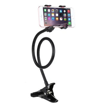 

Universal Car Bed 360 Degree Rotating Flexible Clip-on Holder Mount Kit Hands Free Gooseneck Mount for Phone Tablet HJ55