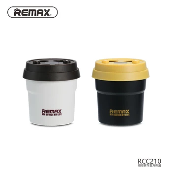

Remax CR-2XP Universal Demitasse Car Charger 3.1A 2 USB Ports Mobile Phone Fast Charging Vehicle Charger for iPad for iPhone