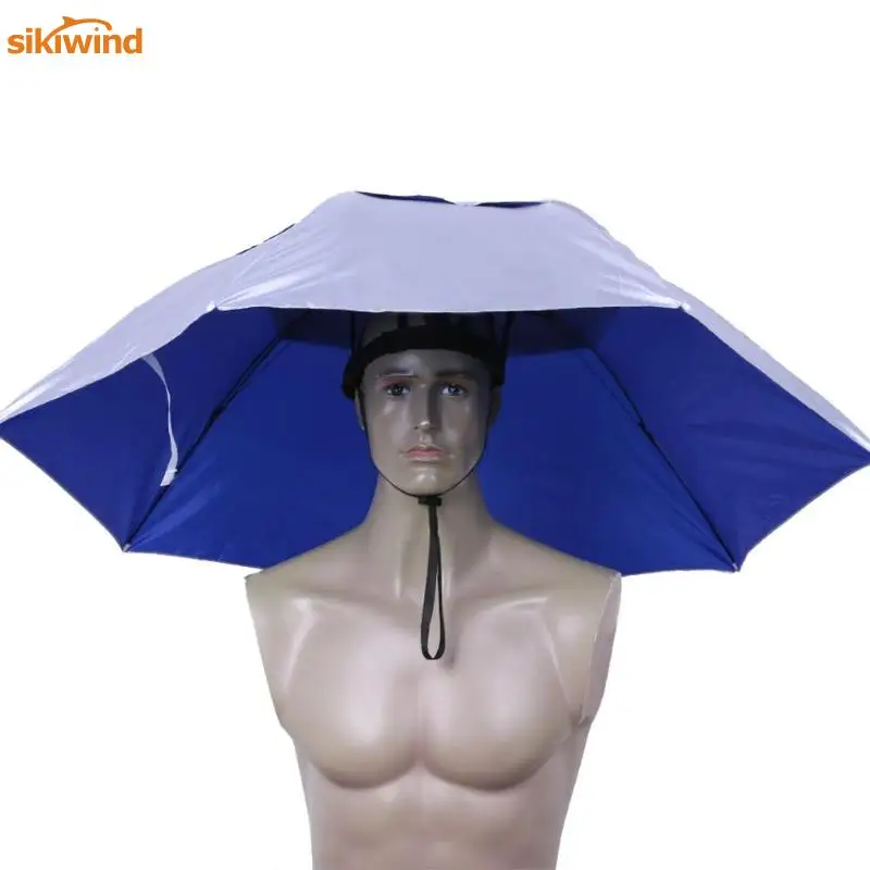 Foldable Head Umbrella Hat Anti-Rain Anti-UV Outdoor Fishing Caps Portable Travel Hiking Beach Fishing Tackle pesca Rain Gear Foldable Head Umbrella Hat Anti-Rain Anti-UV Outdoor Fishing Caps Portable Travel Hiking Beach Fishing Tackle pesca Rain Gear