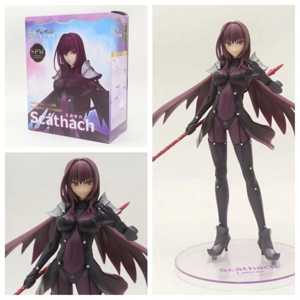 Fate Grand Order Lancer фигурки игрушки кукла Scathach Extella Link супер премиум аниме модель
