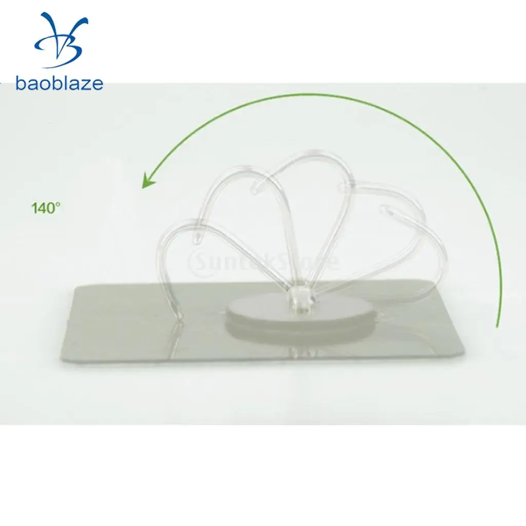 Pack of 4, Heavy Duty Traceless Adhesive Hook - Washable & Reusable Utility Hanger for Kitchen Gadget Clothes Bath Towel 70x70mm