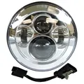 7 "LED Chrome Runde moto Projektor Scheinwerfer Harley Street Glide Softail FLHX F + Kabelbaum für 2014 2015 2016 Harley -