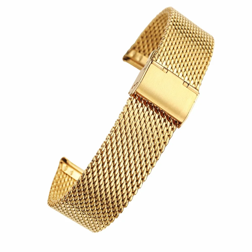 Golden watchband