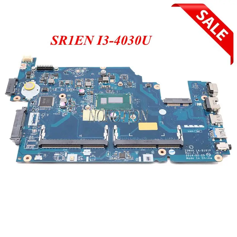 NOKOTION Z5WAH LA B161P материнская плата для acer aspire E5 531 571 Материнская ноутбука NBML811002 NB.