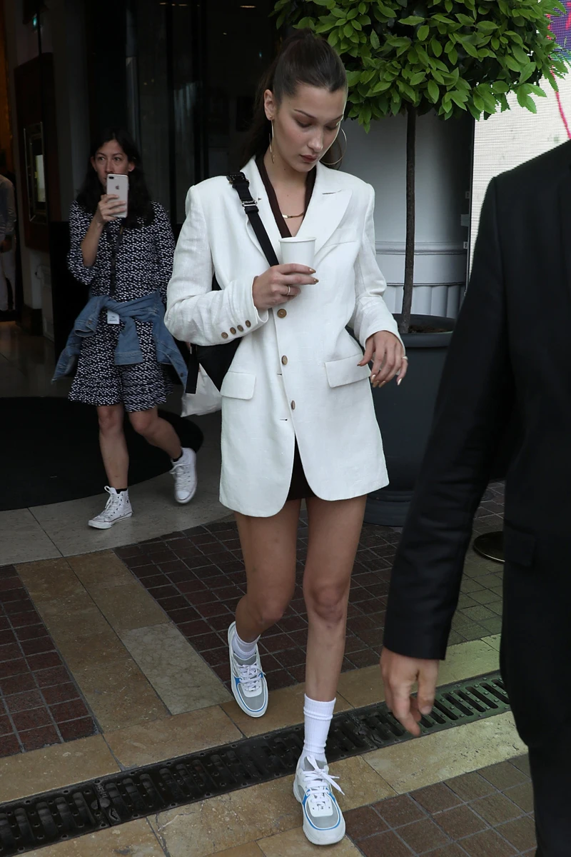 Женский блейзер Bella Hadid Длинный осенне зимний 2019|Пиджаки| |