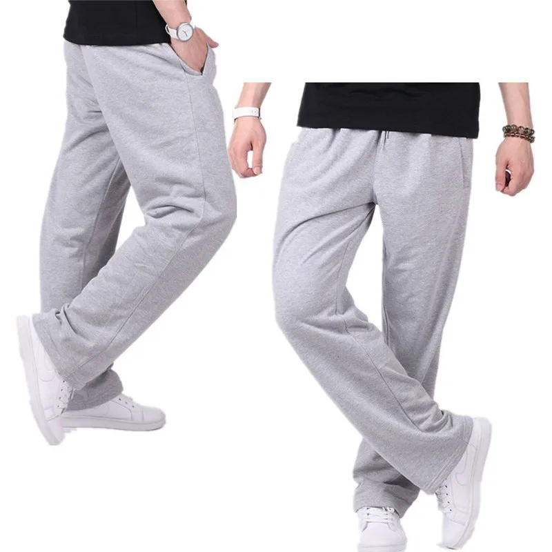 Хлопок Sweatpant для мужчин свободные джоггеры спортивные штаны повседневные брюки брюк штаны тренировки 2019 демисезонный Harajuku уличная