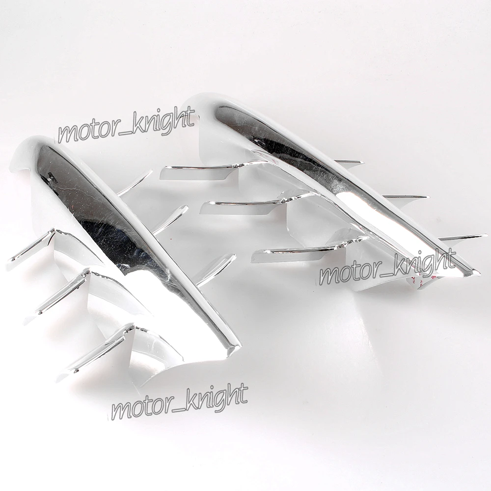 Радиатор Vent SHARK GILLS с обтекателем для Honda Goldwing GL1800 2001 2010 хромированный обтекатель