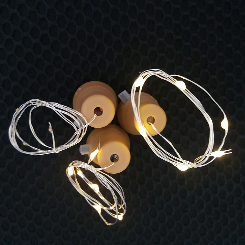 6 шт./лот светодиодный LED лампы на солнечных батареях медный провод Фея Строка патио огни водостойкие Сад Рождество Свадебная вечеринка УКР