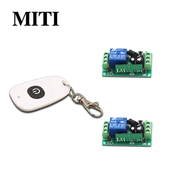 

Simple Design DC9V 12V 24V RF Wireless Remote Controller Remote Switch System Light Lamp LED Switch 2Receiver & 1Transmitter