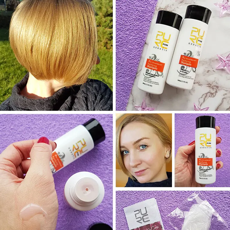 

Hair Growth Liquid Natural Shiny 100ml Hair Growth Product Straightening Hair Repair Purifying Shampoo Hair Care for PURC