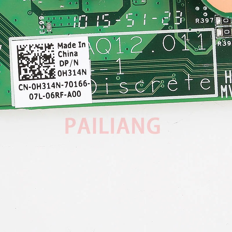 اللوحة المحمول لديل انسبايرون 15 1545 PM45 HD4570M PC Laptop Mainboard CN-0H314N 0H314N 48.4AQ12.011 الكامل tesed DDR3 اللوحة المحمول لديل انسبايرون 15 1545 PM45 HD4570M PC Laptop Mainboard CN-0H314N 0H314N 48.4AQ12.011 الكامل tesed DDR3