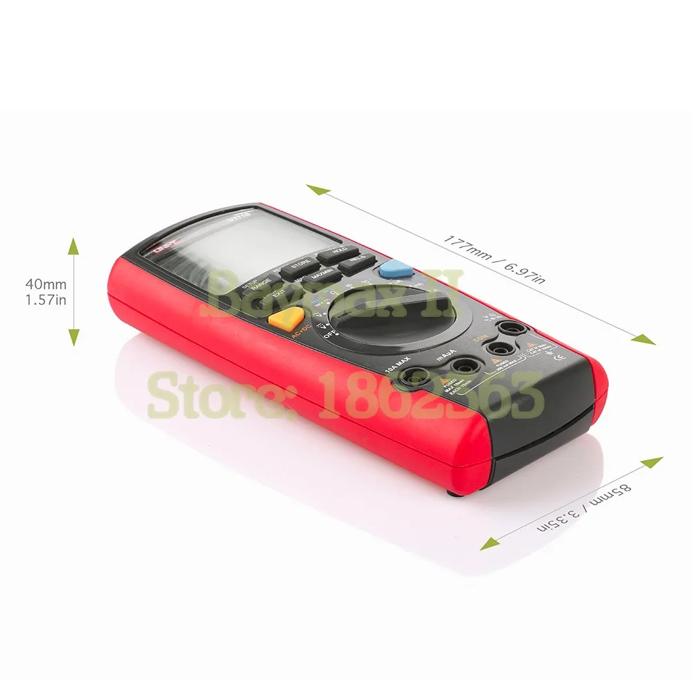 UNI-T UT71B интеллектуальный цифровой мультиметр тестер True RMS LCR AC DC с usb-кабелем