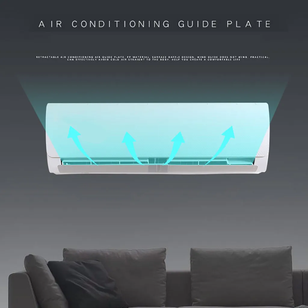 Кондиционер Ветер щит холодный ветер газовые дефлекторы анти прямые дуя перегородка портативный для бытовые товары