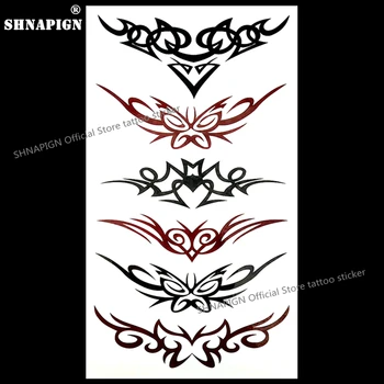 

SHNAPIGN Sexy Lace Arts Garland Temporary Tattoo Body Art Arm Flash Tattoo Stickers 17*10cm Waterproof Fake Henna Painless