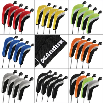 

Andux Golf Hybrid Club Head Covers Set Of 4 Interchangeable No. Tag MT/hy06