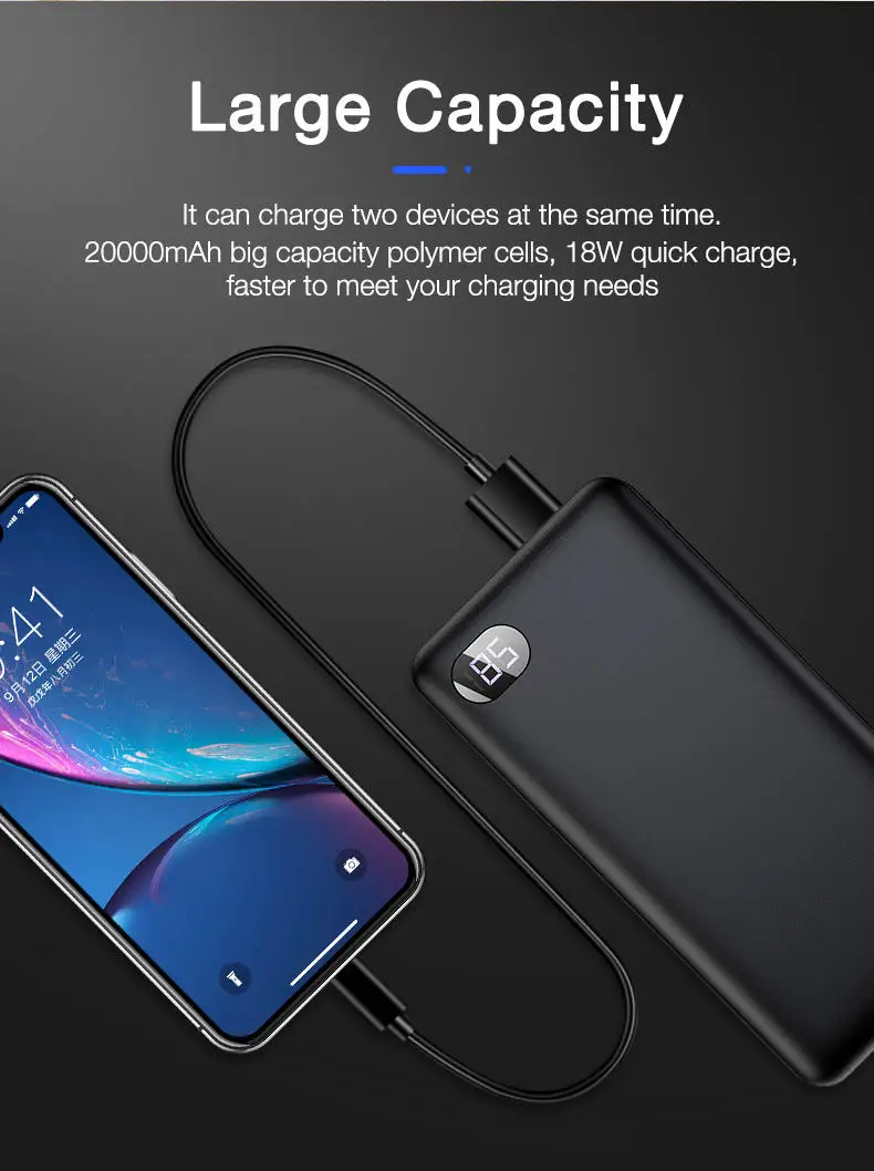 20000mah power bank for iPhone Huawei Xiaomi Samsung (4)
