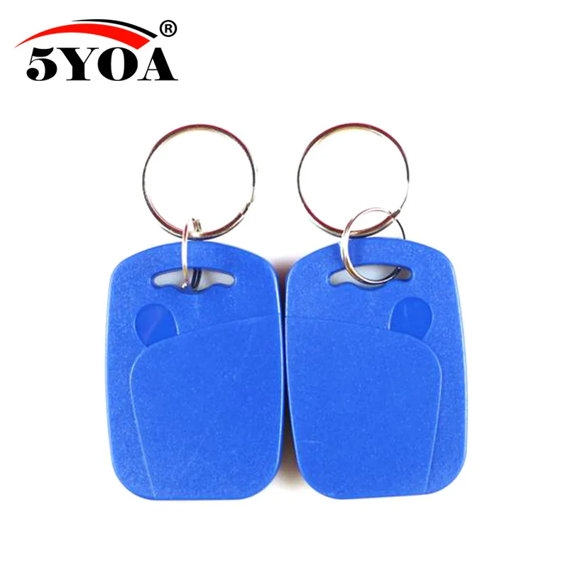10 шт. RFID Брелоки для ключей 125 кГц T5577 EM4305 + 13 56 МГц|rfid 125khz|dual chip rfid125khz rfid |