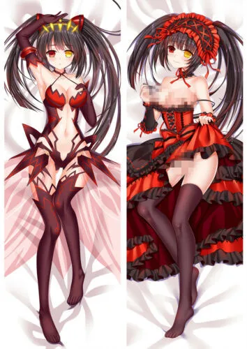 

DATE A LIVE Dakimakura Sexy Tokisaki Kurumi Hugging Body Pillow Cases Cover 59