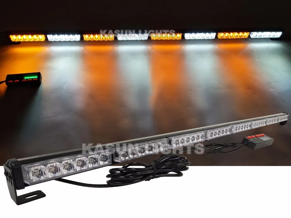 

CYAN SOIL BAY 47" 48 LED Emergency Beacon Advisor Truck Flash Strobe Light Bar Warning
