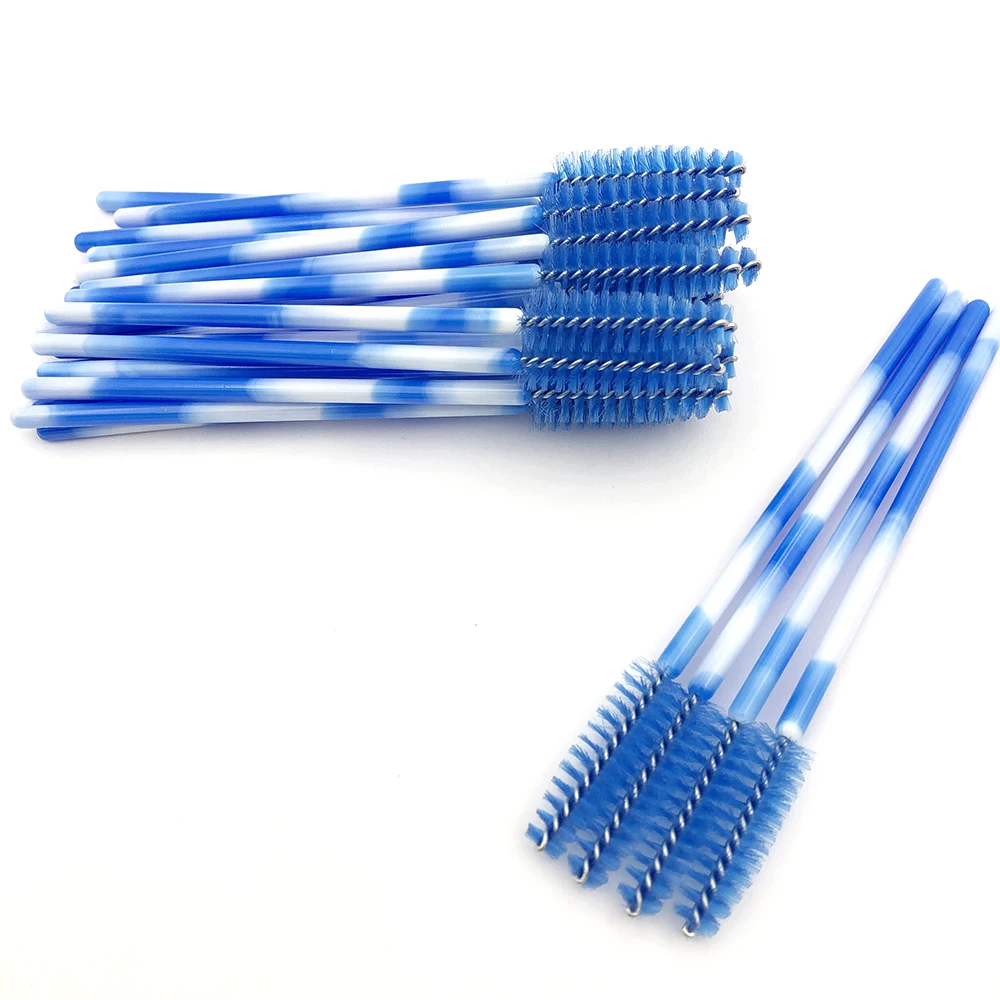 

MIKIWI Eyelash Extension Disposable brush Applicator Eye Lashes Cosmetic Brushes Set makeup tools for eyelash extension 4 color