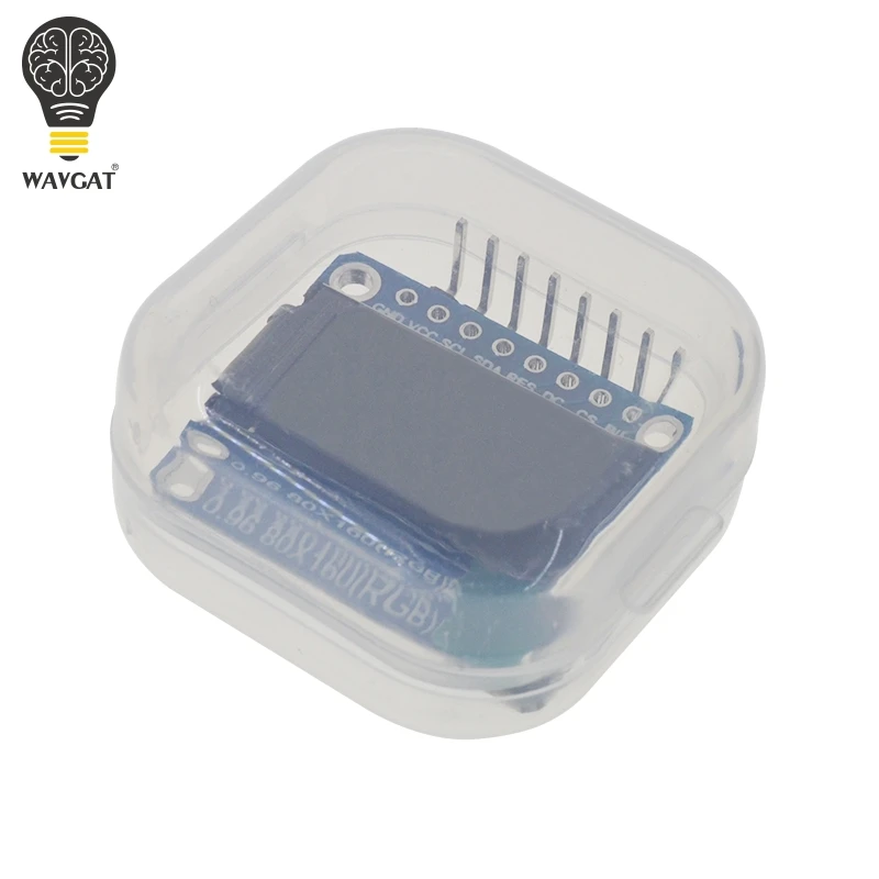 WAVGAT TFT дисплей 0,96/1,3 дюймов ips 7P SPI HD 65K полноцветный ЖК-модуль ST7735/ST7789 Привод IC 80*160 240*240(не OLED