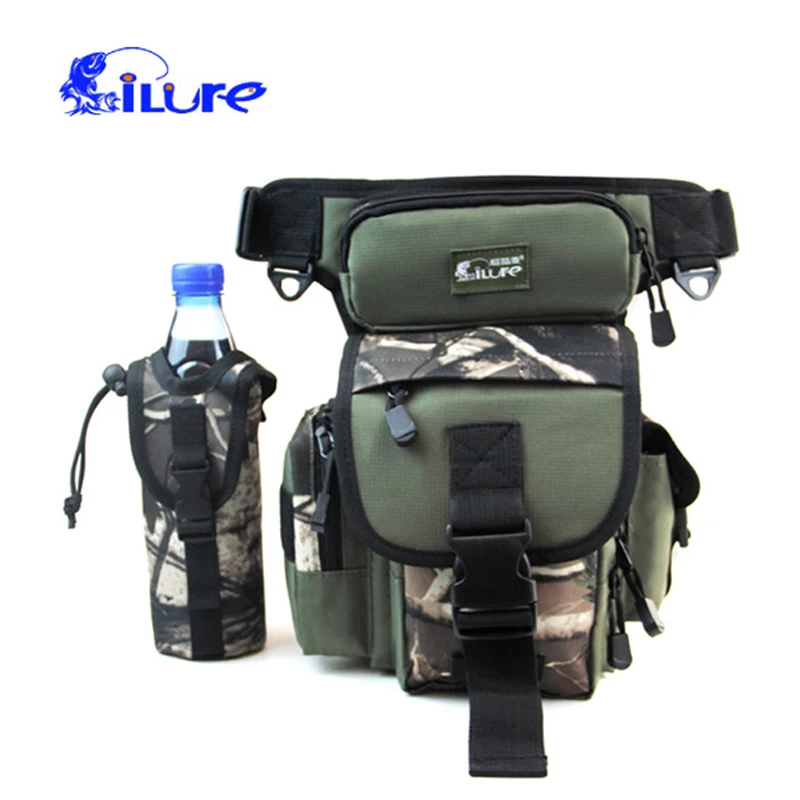 Prix pour 2016 Ilure Pêche Sac 29x22x12 cm Multifonctionnel Sac de Taille En Plein Air De Pêche Bagpack Bolsa Pesca Livraison gratuite Prix pour 2016 Ilure Pêche Sac 29x22x12 cm Multifonctionnel Sac de Taille En Plein Air De Pêche Bagpack Bolsa Pesca Livraison gratuite
