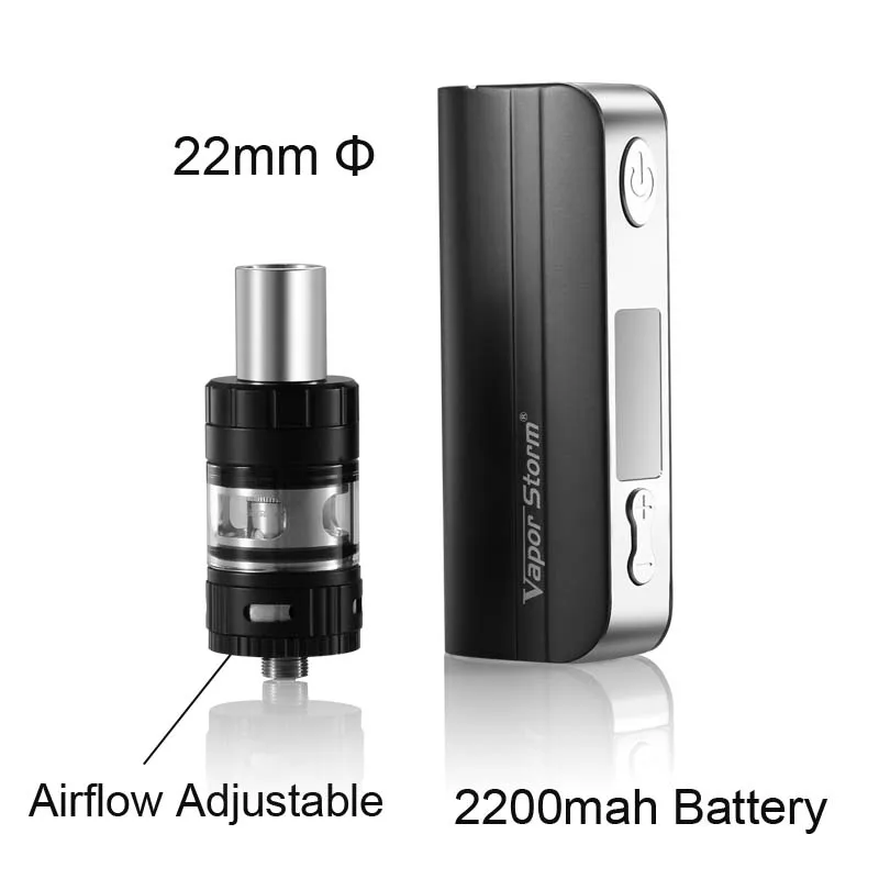 Vapor-Storm-V60-TC-60W-Box-Mod-Temperature-Control-EC-Tank-0-3ohm-Electronic-Cigarette-Hookah