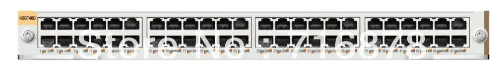 H2gt48d, 48*10/100/1000 м RJ45 Порты линейной карты для 8902e, 8905e, 8908e, 8912e переключатель