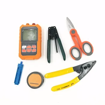 

3 in1 Optical Power Meter +Fibre stripping + optical fiber+Kevlar Scissors+Fixed length rail