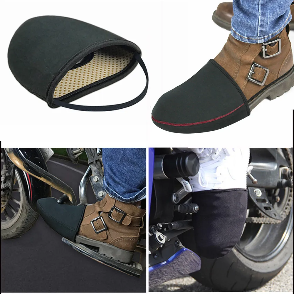 

Motorcycle Shift Shoe Boot Cover Protective Gear Anti-slip Waterproof Slightly Elastic Light Weight Gear Shifter Accessory XL