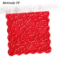 Инструменты для торта помадка рельефная скалка для кексов дизайн цвет прозрачный украшения торта кондитерские формы