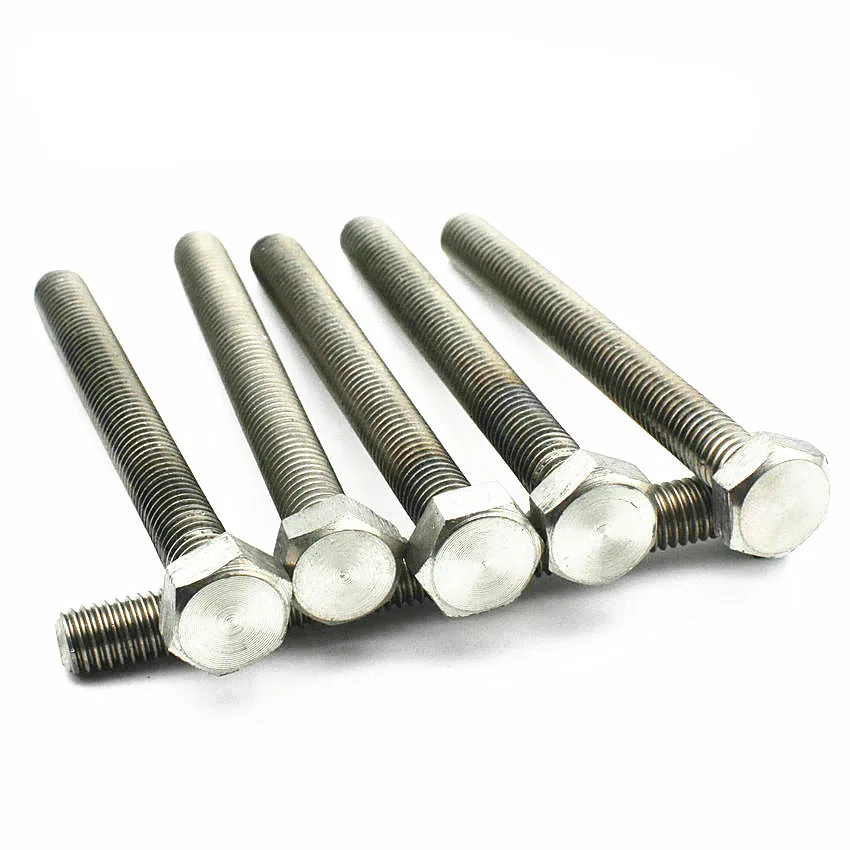 M10 x 1.25 x 120 Titanium Ti Screw Bolt Socket Cap Hexagon Hex Flange Head Blue