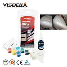 Update Visbella DIY leather vinyl repair kit leather repair tool adhesive Auto Car Seat Sofa Coats Holes Scratch Cracks Rips 