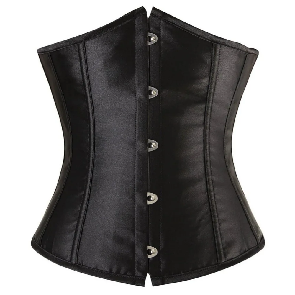 X Retail/Wholesale Goth Underbust Cupless Lace up Waist Cincher Corset