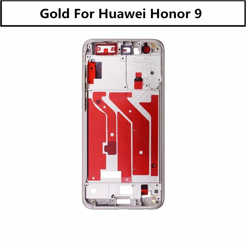 Средняя сменная рамка для huawei Honor 6 6plus 7 7i V9 Play полный ободок средней рамки корпуса Ремонт для huawei Honor 9 - Цвет: For Huawei Honor 9