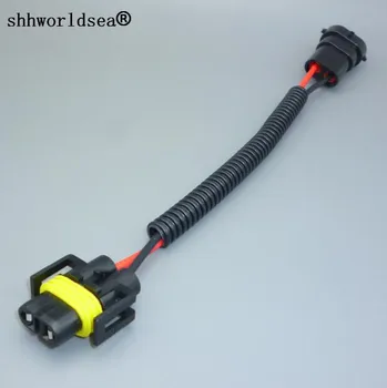 

shhworldsea 1/2/10/100pcs H8 H9 H11 Wiring Harness Socket Wire Connector Plug Adapter for HID LED Foglight Head Light Lamp Bulb