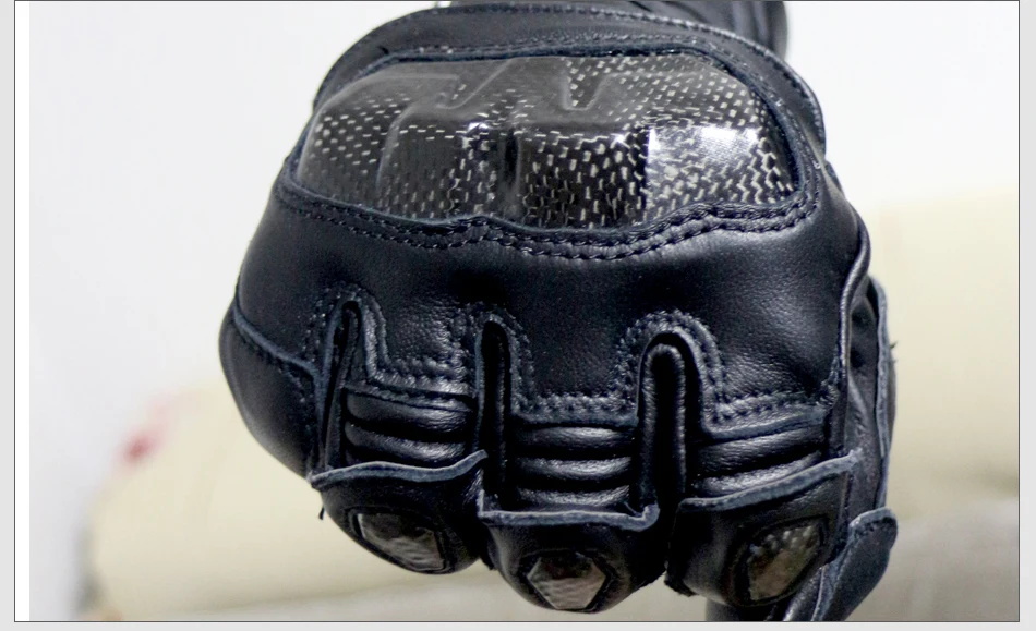 Мужские мотоциклетные перчатки GP Pro из углеродного волокна мотоперчатка из натуральной кожи для езды на велосипеде гоночная Экипировка для мужчин t мотокросса SUPERBIKE бренд