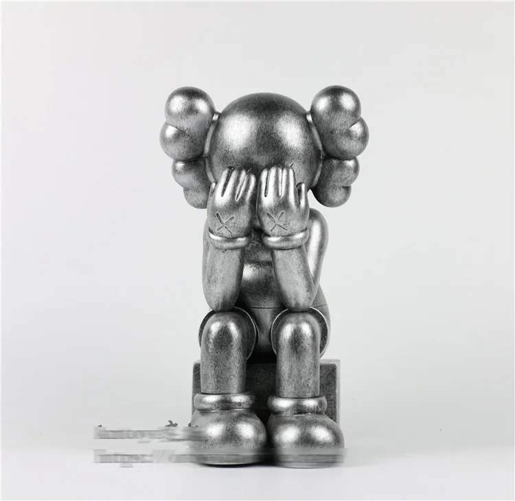 High Quality 16inch Original fake Kaws Companion Passing Thought Action Figure With Retail Box