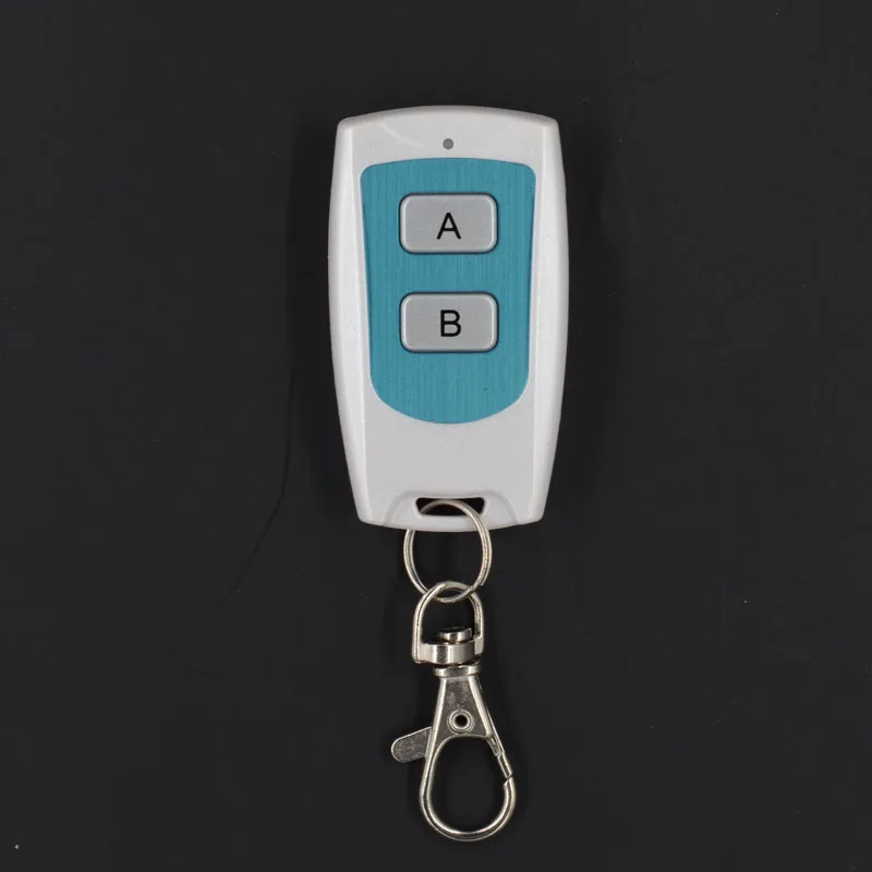 

White Remote Control RF Radio Transmitter Tx 1 Button 2 Button White Color Wireless Remote PT 2260 315/ 433Mhz Light Remote