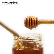 5 шт. деревянная ложка для меда мешалка медовые палочки для размешивания сервер Длинная Деревянная Мини пчелиная ложка для меда мешалка Muddler