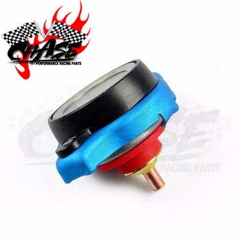 

YUSSEF Car Motorcycle Temperature Gauge Radiator Cap Tank Cover Small Head with 0.9 and 1.1 and 1.3 bar Utility Safe Thermo