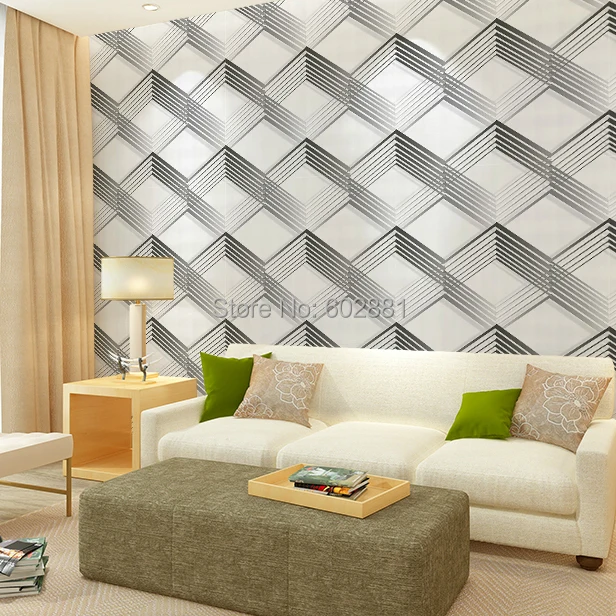 Haokhome 3d現代幾何壁紙 ヘリンボーントレリスホーム壁の紙 ブラックホワイト 2色w0 53m L10m ロール Roll Paper Cutter Roll Paper Towel Holderroll Towel Aliexpress