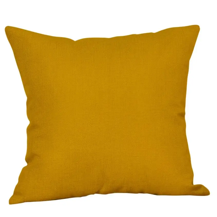 

TENSKE Mustard Pillow Case Yellow Geometric Fall Autumn Cushion Cover Decorative july 16