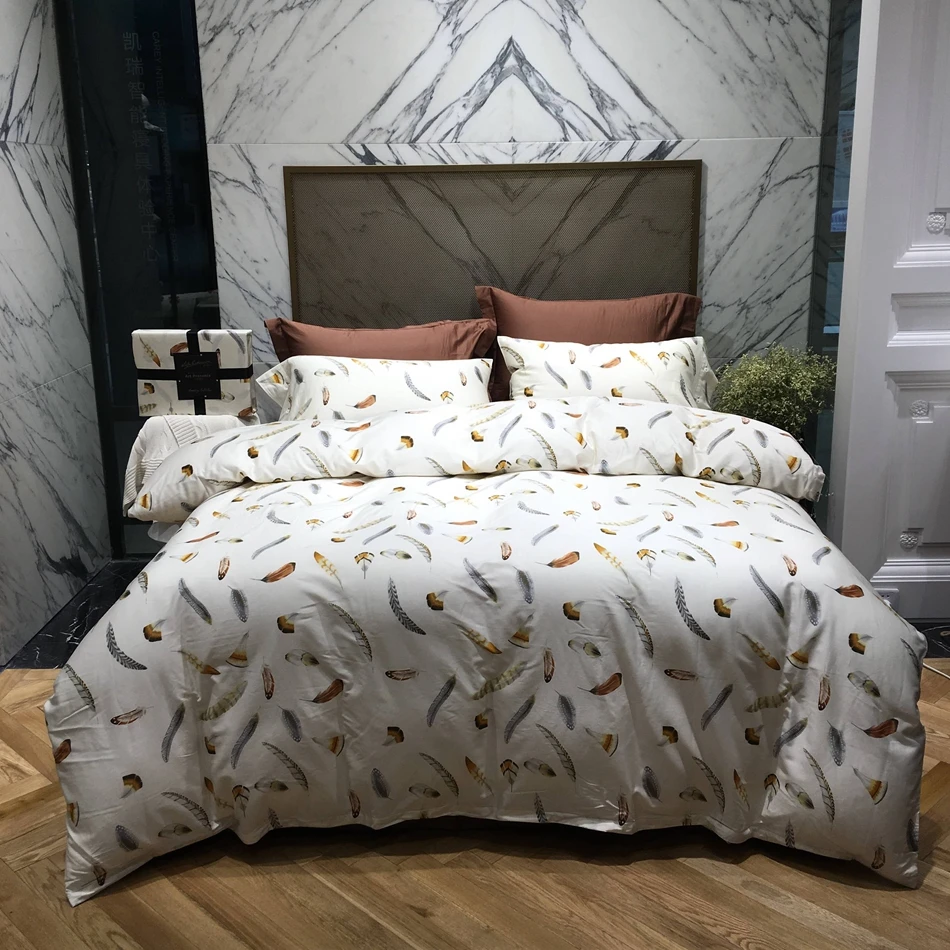 Online Get Cheap Modern Bed Sheets Aliexpresscom Alibaba Group - Feather Designer Bedding Set Queen King Size Modern Duvet Cover Brown Bedsheet Bedding Pillowcase Egyptian online get cheap modern bed sheets aliexpresscom alibaba group - feather designer bedding set queen king size modern duvet cover brown bedsheet bedding pillowcase egyptian
