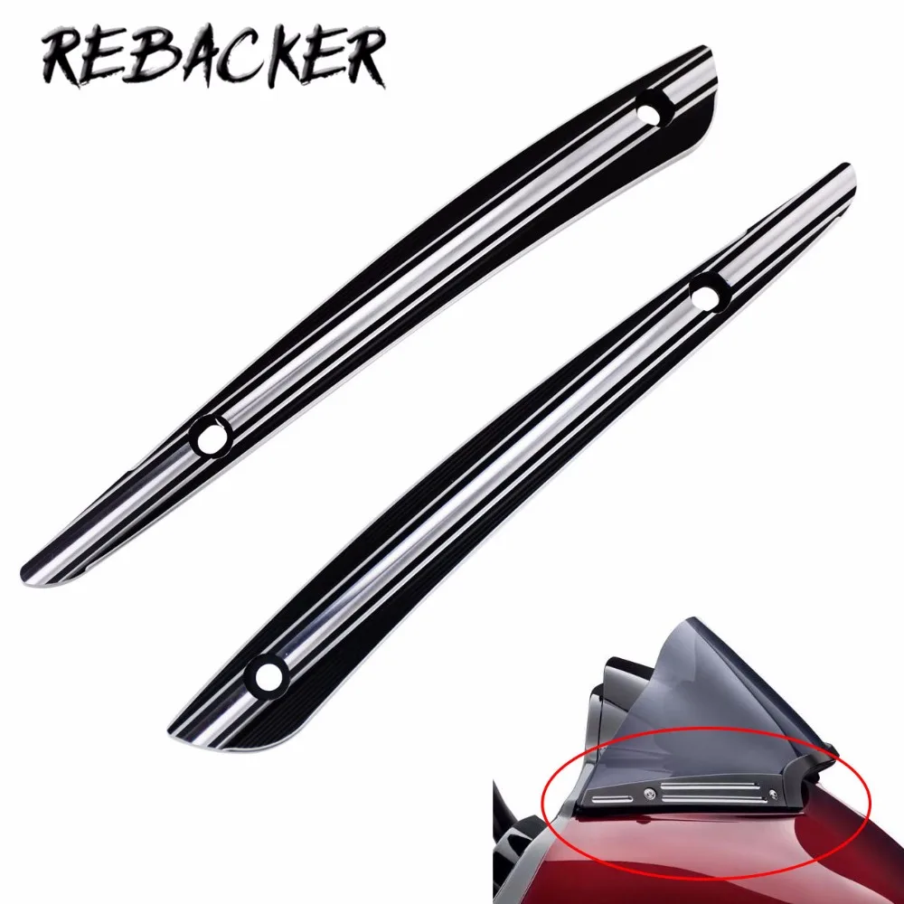 Motorcycle Windshield Trim For Harley Road Glide Custom FLTRX Special