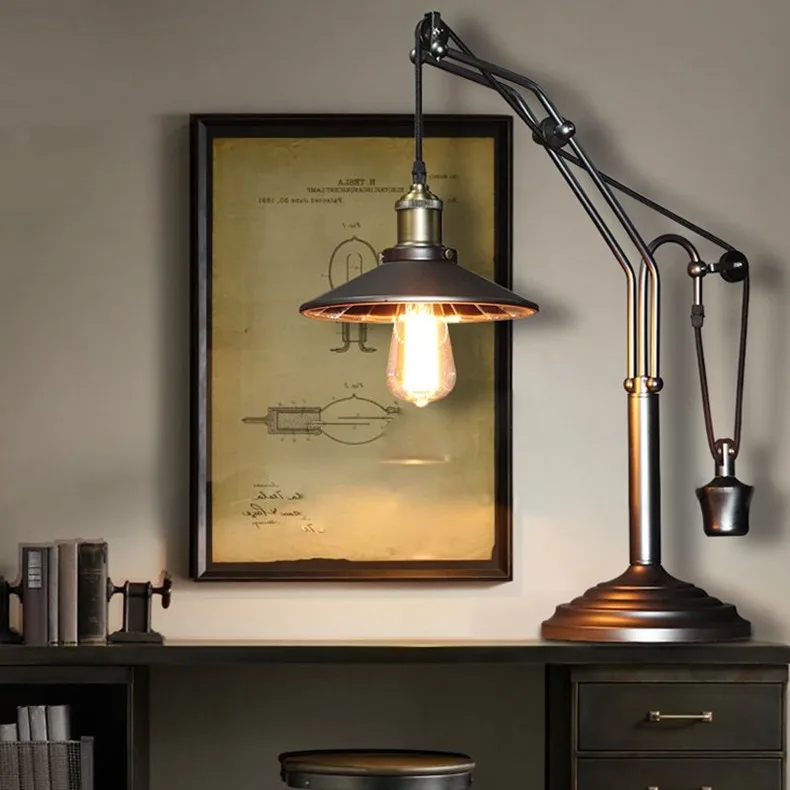 Настольные светильники в стиле лофт Настольные светильники в стиле лофт