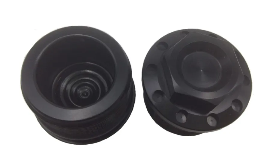 

Black Anodized Fork Tube Cap Bolt For Harley 1987-1994 FXR 1991-2005 FXD 39mm