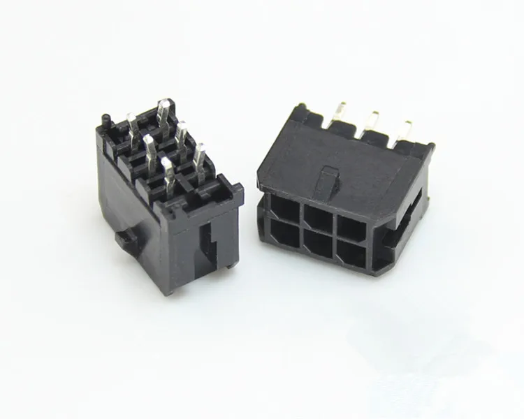 10 шт. Micro Fit MX3.0mm корпус розетки 2 4 6 8 12 14 16 18 20 22 24 Pin кабель питания см один конец