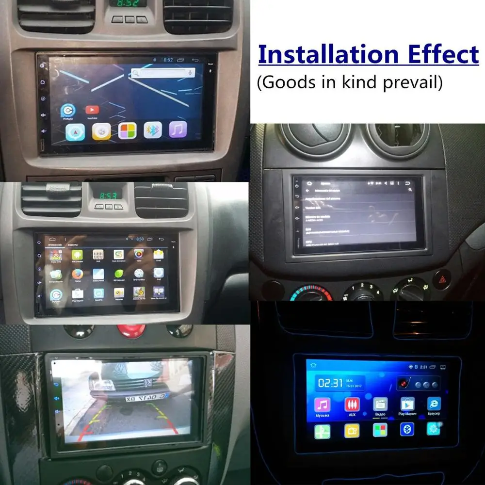 Discount Free camera + HD Android 5.1 Car Stereo 7 Inch car styling Double 2 Din Head Unit in dash GPS Navigation Audio Radio player 2